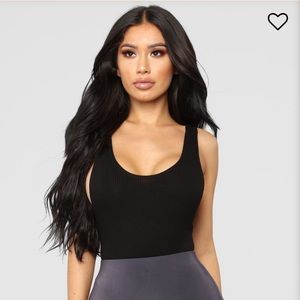 NWOT Fashion Nova Sleeveless tank bodysuit